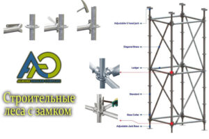 Леса с замком Ringlock производства Альборз Галеб
