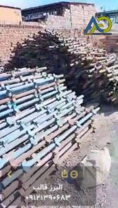 داربست چکشی اجرا شده دور یک سازه صنعتی یا پالایشگاهی