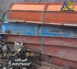 ستون گرد فلزی قطر 50 سانت دست دوم