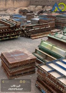 قالب بتن مدولار سنگین (لبه ۶) تمیز و سالم