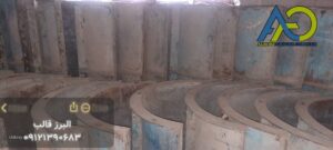 قالب فلزی گرد دست دوم به قطر 60 سانتی متر در اراک