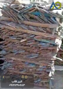 قیمت داربست چکشی اجرا شده دور یک سازه صنعتی یا پالایشگاهی