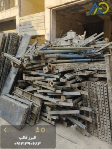 لوازم کامل قالب بندی سقف دست دوم در تهران