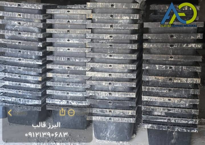 دپوی ۲۵۰۰ عدد قالب وافل 60 مشکی در رامسر