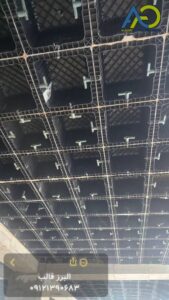 قالب های پلاستیکی مشکی بسیار تمیز و کاملا سالم مناسب ویلاهای لوکس