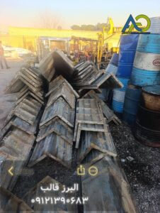 قالب ستون مربعی دوتیکه فلزی برای اجرای ستون های چهارگوش