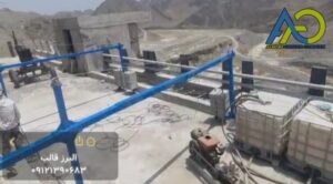 نظام أمان وفرامل طوارئ في منصة تنظيف الواجهات أثناء العمل على برج