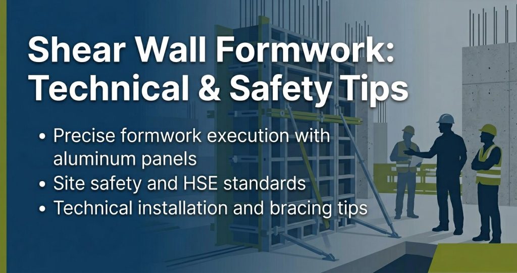 Shear Wall Formwork: Complete Guide to Technical Tips, Safety & Best Practices