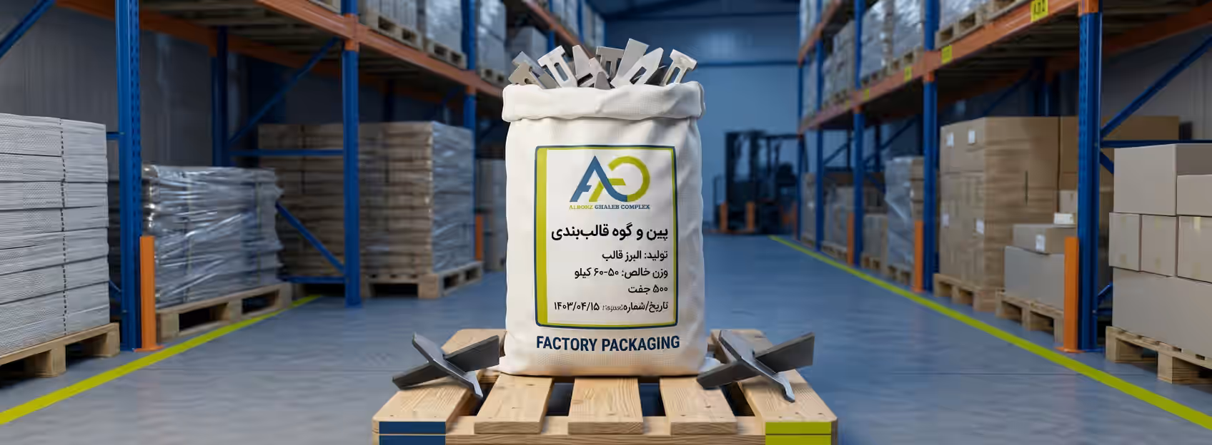 دبابيس وأوتاد القوالب الخرسانية | توريد مباشر من المصنع 9 تعبئة دبابيس وأوتاد القوالب في المصنع