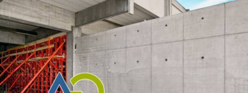 Görünür beton kalıplarının montaj süreci