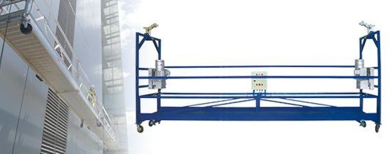 تنظيف الواجهات بالمنصة المعلّقة