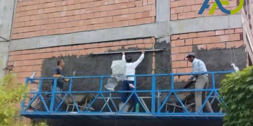 سبد ۶ متری کلایمر (پلتفرم نما) با اتصالات کامل