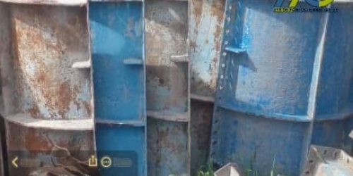 قالب ستون گرد قطر 70 سانتیمتر کارکرده